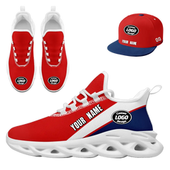 CUSTOM MAXSOUL SNEAKER AND HAT COMBO PERSONALIZED SNEAKER AND APPAREL FOR GIFTING BRAND PROMOTION FAN FESTIVALS AND EVENTS ZH-24020073-5w