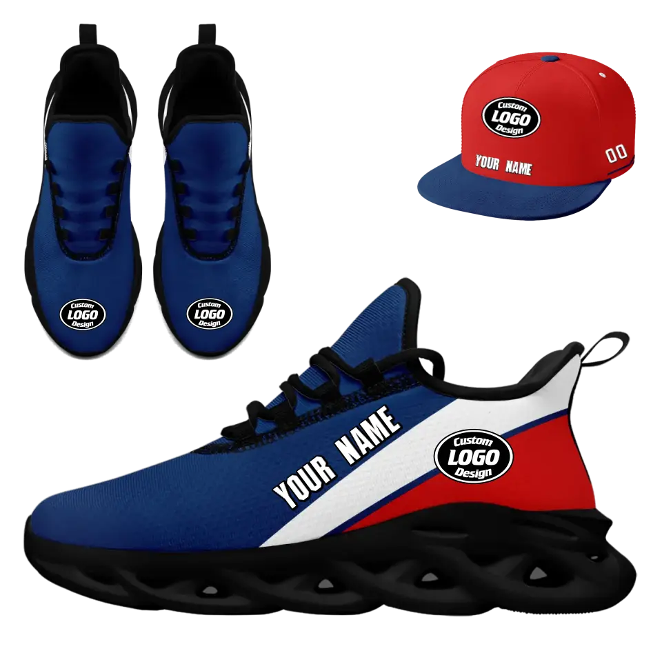 Custom Maxsoul Sneaker And Hat Combo Personalized Sneaker And Apparel For Gifting Brand Promotion Fan Festivals And Events Zh-24020073-6b