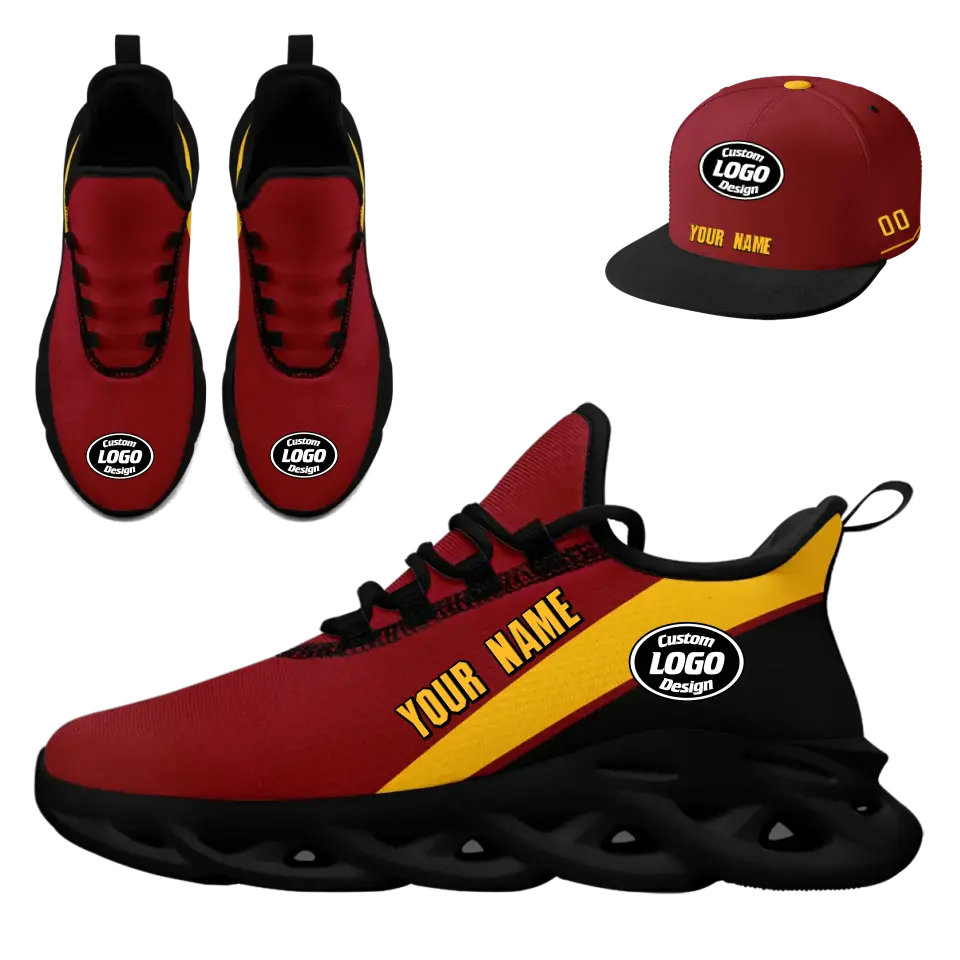 Custom Maxsoul Sneaker And Hat Combo Personalized Sneaker And Apparel For Gifting Brand Promotion Fan Festivals And Events Zh-24020073-9b
