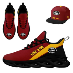 CUSTOM MAXSOUL SNEAKER AND HAT COMBO PERSONALIZED SNEAKER AND APPAREL FOR GIFTING BRAND PROMOTION FAN FESTIVALS AND EVENTS ZH-24020073-9b