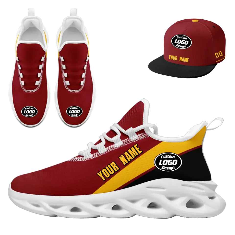 Custom Maxsoul Sneaker And Hat Combo Personalized Sneaker And Apparel For Gifting Brand Promotion Fan Festivals And Events Zh-24020073-9w