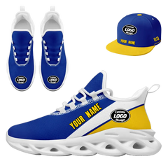 CUSTOM MAXSOUL SNEAKER AND HAT COMBO PERSONALIZED SNEAKER AND APPAREL FOR GIFTING BRAND PROMOTION FAN FESTIVALS AND EVENTS ZH-24020073-10w