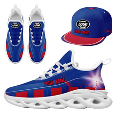 CUSTOM MAXSOUL SNEAKER AND HAT COMBO PERSONALIZED SNEAKER AND APPAREL FOR GIFTING BRAND PROMOTION FAN FESTIVALS AND EVENTS ZH-24020264-4w