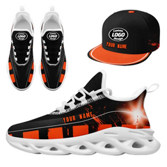 CUSTOM MAXSOUL SNEAKER AND HAT COMBO PERSONALIZED SNEAKER AND APPAREL FOR GIFTING BRAND PROMOTION FAN FESTIVALS AND EVENTS ZH-24020264-6w