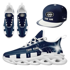 CUSTOM MAXSOUL SNEAKER AND HAT COMBO PERSONALIZED SNEAKER AND APPAREL FOR GIFTING BRAND PROMOTION FAN FESTIVALS AND EVENTS ZH-24020264-9w