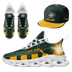 CUSTOM MAXSOUL SNEAKER AND HAT COMBO PERSONALIZED SNEAKER AND APPAREL FOR GIFTING BRAND PROMOTION FAN FESTIVALS AND EVENTS ZH-24020264-13w