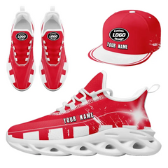 CUSTOM MAXSOUL SNEAKER AND HAT COMBO PERSONALIZED SNEAKER AND APPAREL FOR GIFTING BRAND PROMOTION FAN FESTIVALS AND EVENTS ZH-24020264-18b