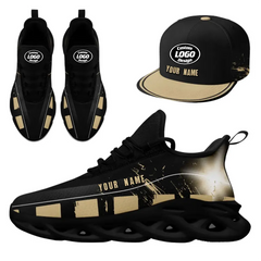 CUSTOM MAXSOUL SNEAKER AND HAT COMBO PERSONALIZED SNEAKER AND APPAREL FOR GIFTING BRAND PROMOTION FAN FESTIVALS AND EVENTS ZH-24020264-19b