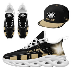 CUSTOM MAXSOUL SNEAKER AND HAT COMBO PERSONALIZED SNEAKER AND APPAREL FOR GIFTING BRAND PROMOTION FAN FESTIVALS AND EVENTS ZH-24020264-19w