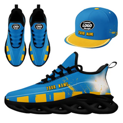 CUSTOM MAXSOUL SNEAKER AND HAT COMBO PERSONALIZED SNEAKER AND APPAREL FOR GIFTING BRAND PROMOTION FAN FESTIVALS AND EVENTS ZH-24020264-22b