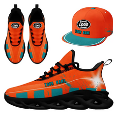 CUSTOM MAXSOUL SNEAKER AND HAT COMBO PERSONALIZED SNEAKER AND APPAREL FOR GIFTING BRAND PROMOTION FAN FESTIVALS AND EVENTS ZH-24020264-24b