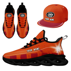 CUSTOM MAXSOUL SNEAKER AND HAT COMBO PERSONALIZED SNEAKER AND APPAREL FOR GIFTING BRAND PROMOTION FAN FESTIVALS AND EVENTS ZH-24020264-29b