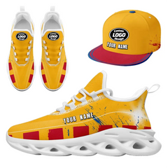 CUSTOM MAXSOUL SNEAKER AND HAT COMBO PERSONALIZED SNEAKER AND APPAREL FOR GIFTING BRAND PROMOTION FAN FESTIVALS AND EVENTS ZH-24020264-30w