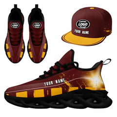 CUSTOM MAXSOUL SNEAKER AND HAT COMBO PERSONALIZED SNEAKER AND APPAREL FOR GIFTING BRAND PROMOTION FAN FESTIVALS AND EVENTS ZH-24020264-31b