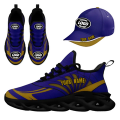 CUSTOM MAXSOUL SNEAKER AND HAT COMBO PERSONALIZED SNEAKER AND APPAREL FOR GIFTING BRAND PROMOTION FAN FESTIVALS AND EVENTS JH-24020105-3b