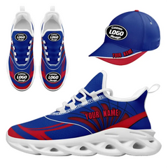 CUSTOM MAXSOUL SNEAKER AND HAT COMBO PERSONALIZED SNEAKER AND APPAREL FOR GIFTING BRAND PROMOTION FAN FESTIVALS AND EVENTS JH-24020105-5w