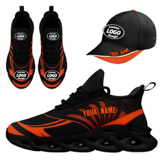 CUSTOM MAXSOUL SNEAKER AND HAT COMBO PERSONALIZED SNEAKER AND APPAREL FOR GIFTING BRAND PROMOTION FAN FESTIVALS AND EVENTS JH-24020105-7b