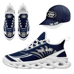 CUSTOM MAXSOUL SNEAKER AND HAT COMBO PERSONALIZED SNEAKER AND APPAREL FOR GIFTING BRAND PROMOTION FAN FESTIVALS AND EVENTS JH-24020105-9w