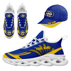 CUSTOM MAXSOUL SNEAKER AND HAT COMBO PERSONALIZED SNEAKER AND APPAREL FOR GIFTING BRAND PROMOTION FAN FESTIVALS AND EVENTS JH-24020105-12w