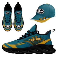 CUSTOM MAXSOUL SNEAKER AND HAT COMBO PERSONALIZED SNEAKER AND APPAREL FOR GIFTING BRAND PROMOTION FAN FESTIVALS AND EVENTS JH-24020105-13b