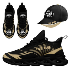 CUSTOM MAXSOUL SNEAKER AND HAT COMBO PERSONALIZED SNEAKER AND APPAREL FOR GIFTING BRAND PROMOTION FAN FESTIVALS AND EVENTS JH-24020105-17b