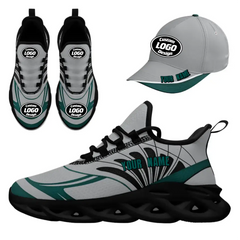 CUSTOM MAXSOUL SNEAKER AND HAT COMBO PERSONALIZED SNEAKER AND APPAREL FOR GIFTING BRAND PROMOTION FAN FESTIVALS AND EVENTS JH-24020105-20b