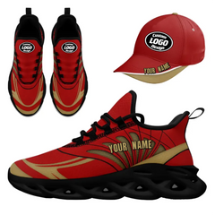 Custom Maxsoul Sneaker And Hat Combo Personalized Sneaker And Apparel For Gifting Brand Promotion Fan Festivals And Events Jh-24020105-21b