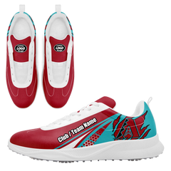Personalized Gridiron Golf Shoes , Lightweight & Sporty Golf Shoes, For True Fans on the Green