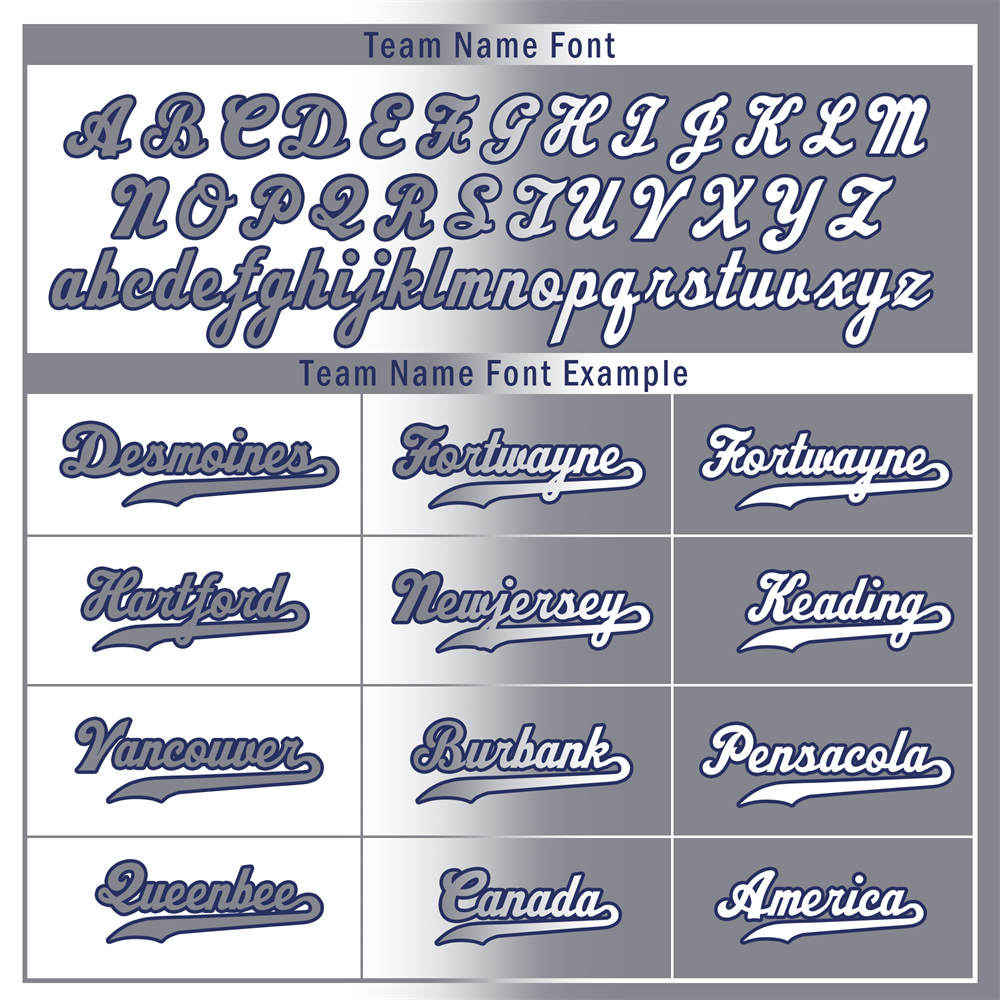 Custom White Grey Gradient Fashion Grey Authentic Baseball Jersey
