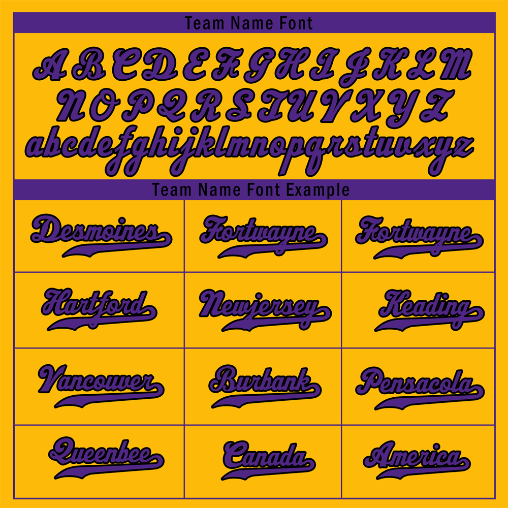 Custom Yellow Purple Raglan Sleeves Purple Authentic Baseball Jersey