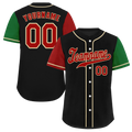 Custom Black Two Tone Brown Authentic Baseball Jersey
