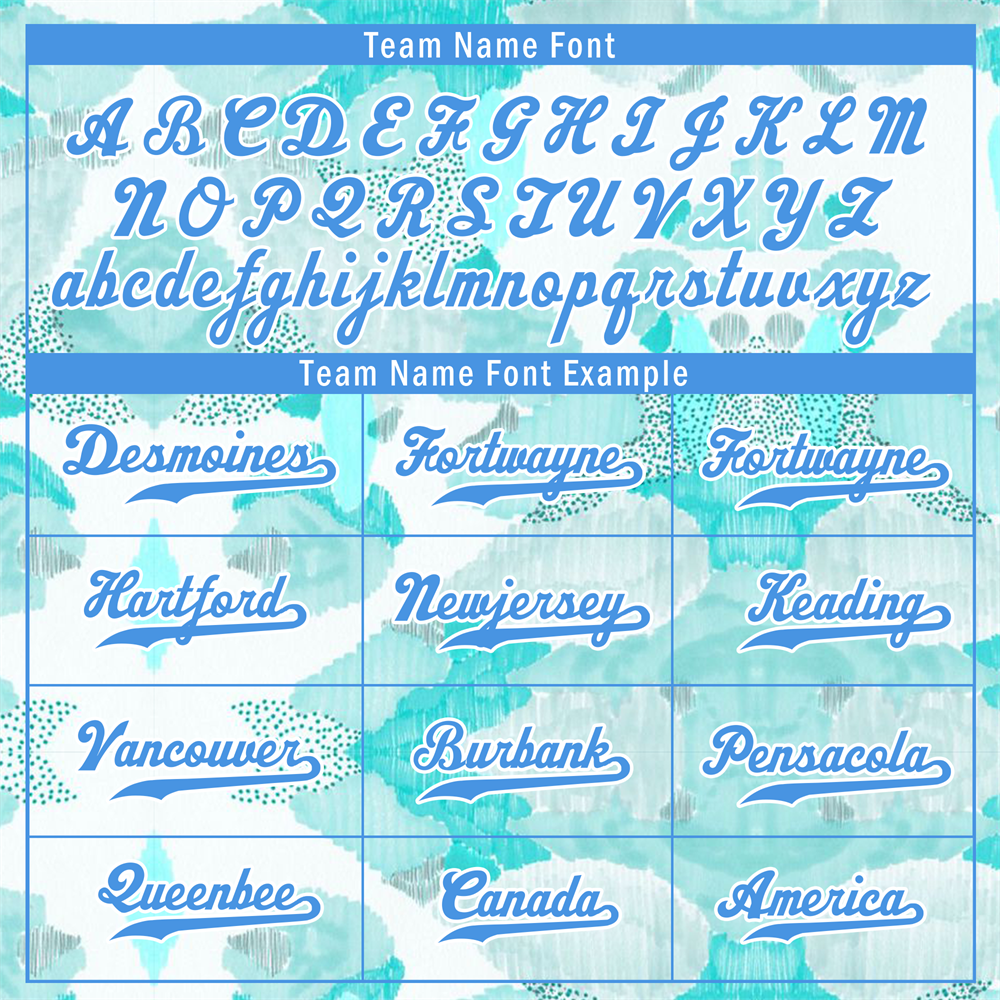 Custom Aqua Graffiti Pattern Aqua Authentic Baseball Jersey