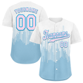 Custom White Aqua City Edition Pink Authentic Baseball Jersey BSBJ0a-bc0fbb7