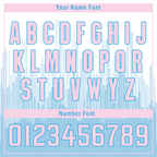 Custom White Aqua City Edition Pink Authentic Baseball Jersey BSBJ0a-bc0fbb7