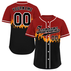 Custom Brown Black City Edition Black Authentic Baseball Jersey BSBJ0a-bc0fbcf