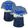 Custom Grey Black City Edition Blue Authentic Baseball Jersey BSBJ0a-bc0fbc7