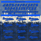 Custom Grey Black City Edition Blue Authentic Baseball Jersey BSBJ0a-bc0fbc7