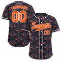 Custom Black 3D Pattern Orange Authentic Baseball Jersey BSBJ0a-bc0fbdd