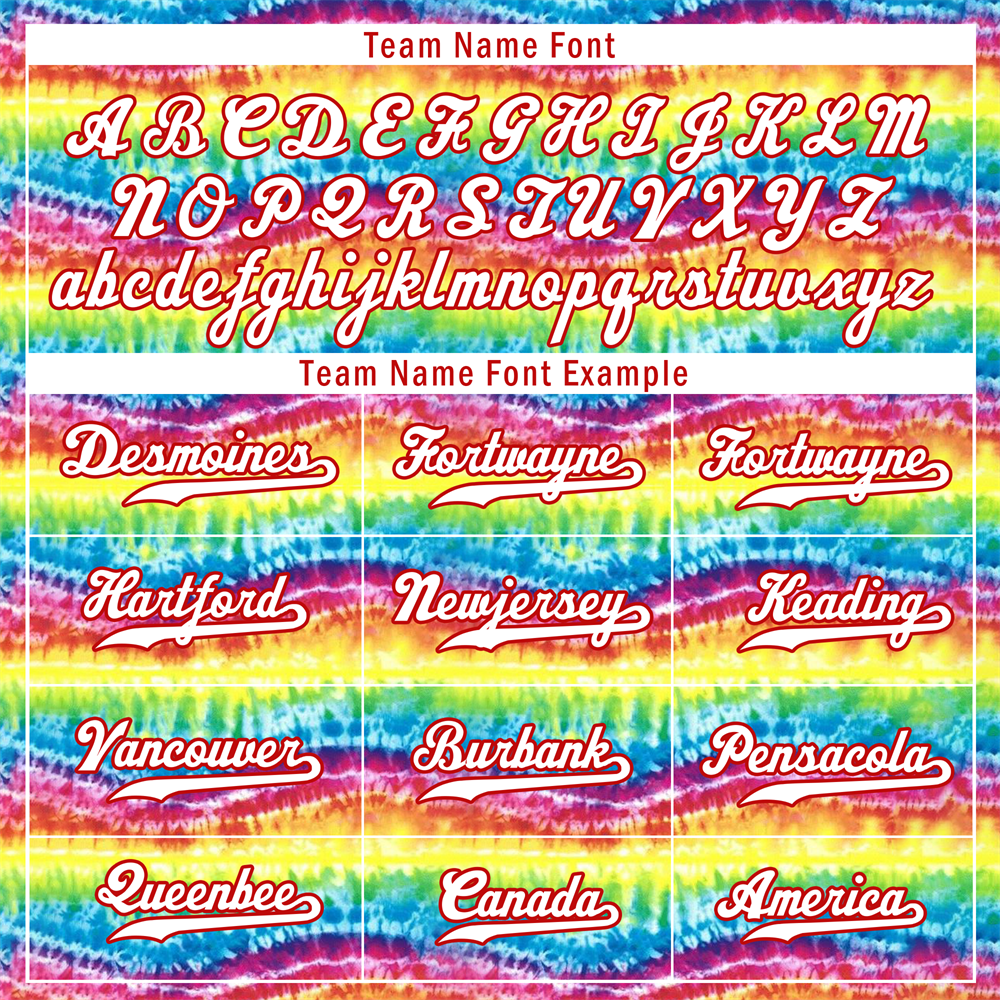 Custom Colorful Yellow Tie Dye White Authentic Baseball Jersey BSBJ0a-bc0fbec