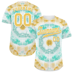 Custom Orange Aqua Tie Dye Orange Authentic Baseball Jersey BSBJ0a-bc0fbe8