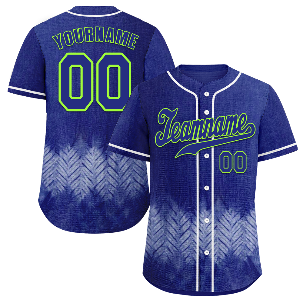 Custom Blue Tie Dye Blue Authentic Baseball Jersey BSBJ0a-bc0fbfa