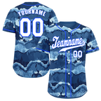 Custom Grey Tie Dye White Authentic Baseball Jersey BSBJ0a-bc0fbfd