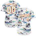 Custom White Hawaii White Authentic Baseball Jersey BSBJ0a-bc0fbff