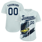 Custom Aqua Black Drift Fashion Black Authentic Baseball Jersey BSBJ0a-bc0fb8c