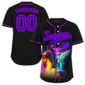 Custom Black Purple Drift Fashion Purple Authentic Baseball Jersey BSBJ0a-bc0fb88