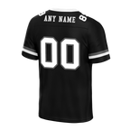 Custom Black Classic Style White Personalized Authentic Football Jersey FBJ02-bc0f00a