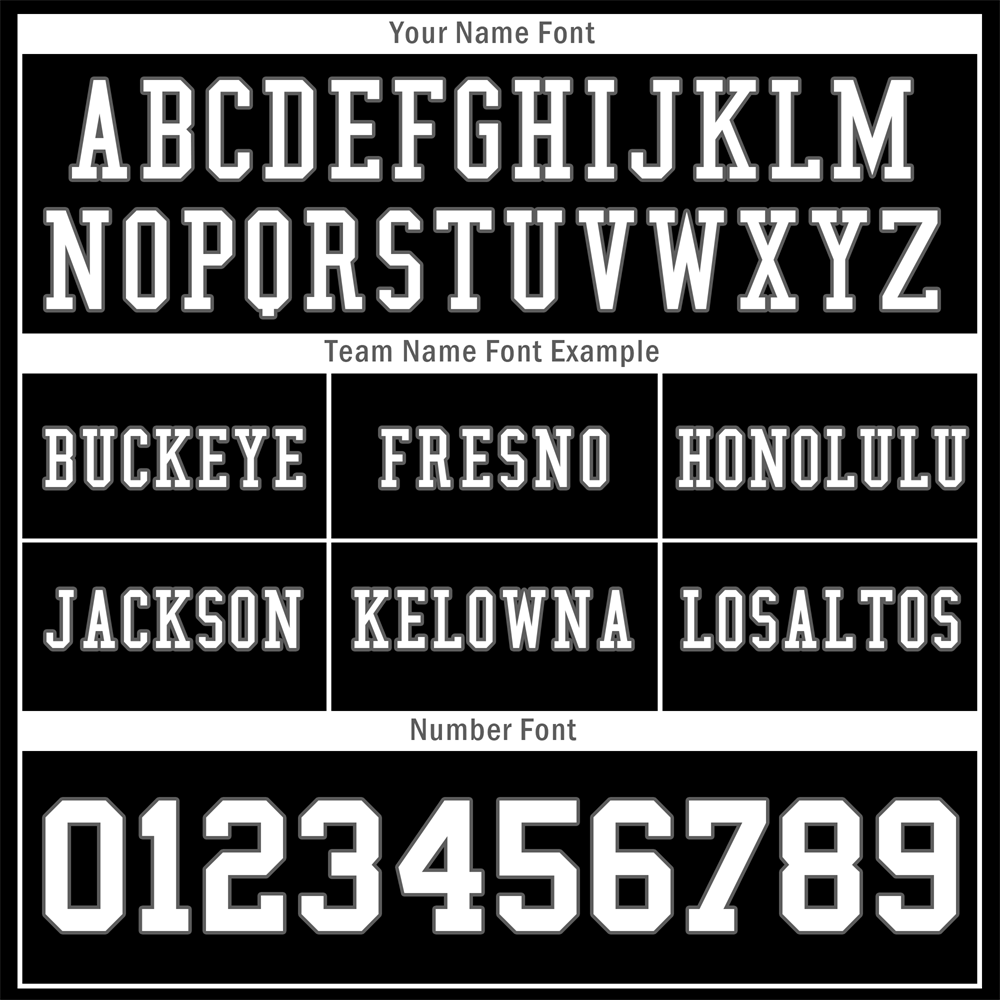 Custom Black Classic Style White Personalized Authentic Football Jersey FBJ02-bc0f00a