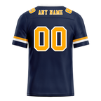 Custom Black Classic Style Orange Personalized Authentic Football Jersey FBJ02-bc0f00c