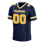 Custom Black Classic Style Orange Personalized Authentic Football Jersey FBJ02-bc0f00c