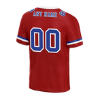 Custom Brown Classic Style Blue Personalized Authentic Football Jersey FBJ02-bc0f00f